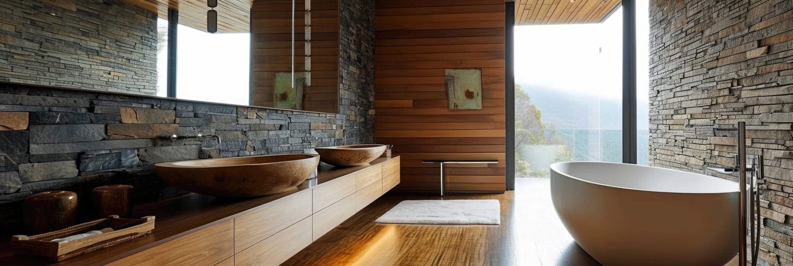 Remodeled bathroom by RHome Remodeling