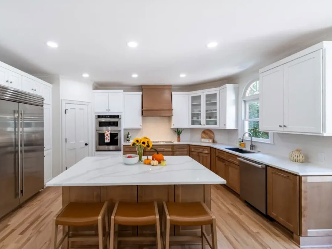 Modern remodeled kitchen